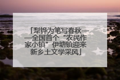 犁铧为笔写春秋——全国首个“农民作家小镇”伊塘镇迎来新乡土文学采风