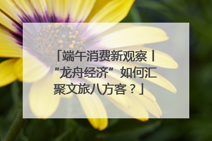端午消费新观察丨“龙舟经济”如何汇聚文旅八方客？