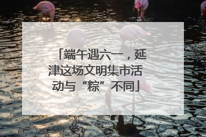 端午遇六一，延津这场文明集市活动与“粽”不同