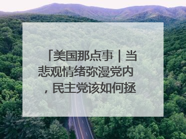 美国那点事｜当悲观情绪弥漫党内，民主党该如何拯救自己？