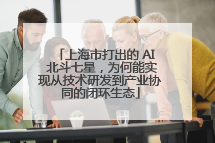 上海市打出的 AI 北斗七星，为何能实现从技术研发到产业协同的闭环生态