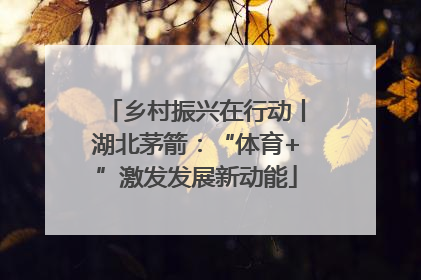 乡村振兴在行动丨湖北茅箭：“体育+”激发发展新动能