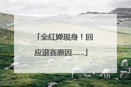 全红婵现身！回应退赛原因……
