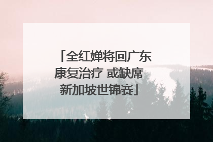 全红婵将回广东康复治疗 或缺席新加坡世锦赛