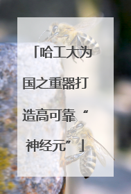 哈工大为国之重器打造高可靠“神经元”