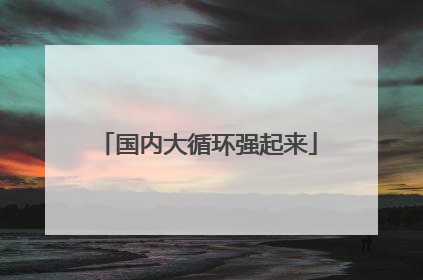 国内大循环强起来