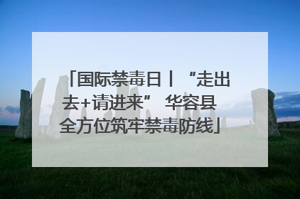 国际禁毒日丨“走出去+请进来” 华容县全方位筑牢禁毒防线