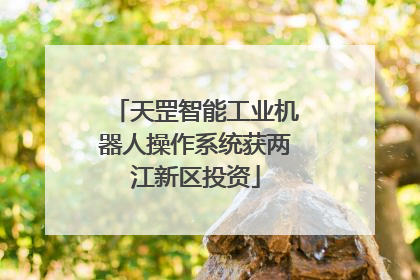 天罡智能工业机器人操作系统获两江新区投资