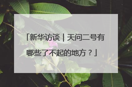 新华访谈｜天问二号有哪些了不起的地方？