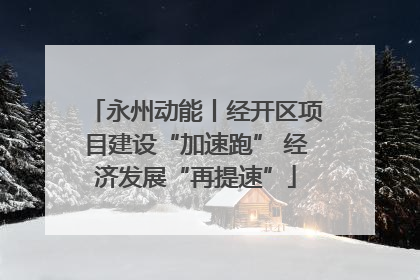 永州动能丨经开区项目建设“加速跑” 经济发展“再提速”