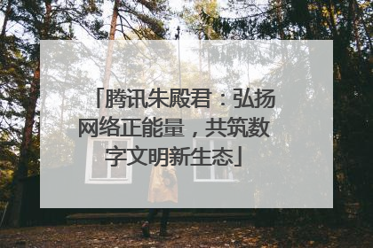 腾讯朱殿君：弘扬网络正能量，共筑数字文明新生态