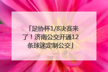 足协杯1/8决赛来了！济南公交开通12条球迷定制公交