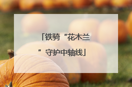 铁骑“花木兰”守护中轴线
