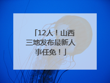 12人！山西三地发布最新人事任免！