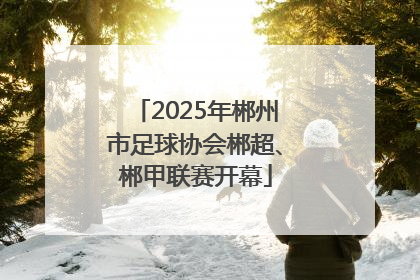 2025年郴州市足球协会郴超、郴甲联赛开幕