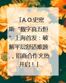 A.O.史密斯“数字真五恒”上海首发：破解平层舒适难题，招商合作火热开启！